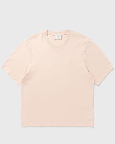 Tričko AMI AMI De Coeur Embossed T-Shirt Ružová | UTS357.726-680, 2