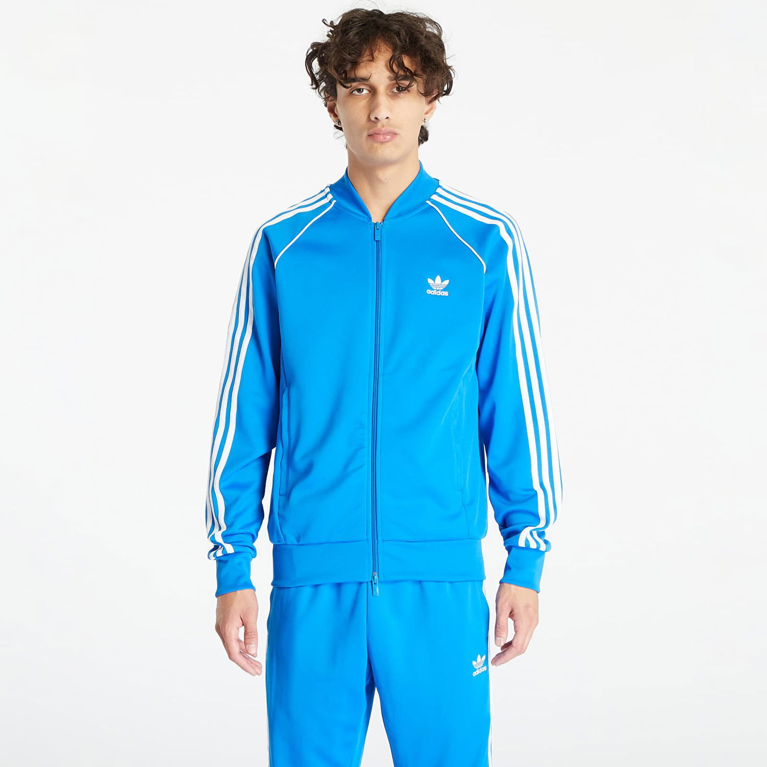 Mikina adidas Originals Adicolor Classics Track Top Blue Bird/ White Modrá | IL2493, 0