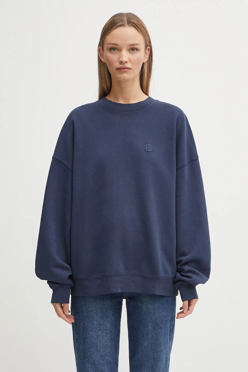 Mikina Anine Bing Anine Bing Miles Sweatshirt Navy | A.08.11205