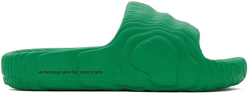Tenisky a topánky adidas Originals Green Adilette 22 Slides Zelené | IF3661, 0