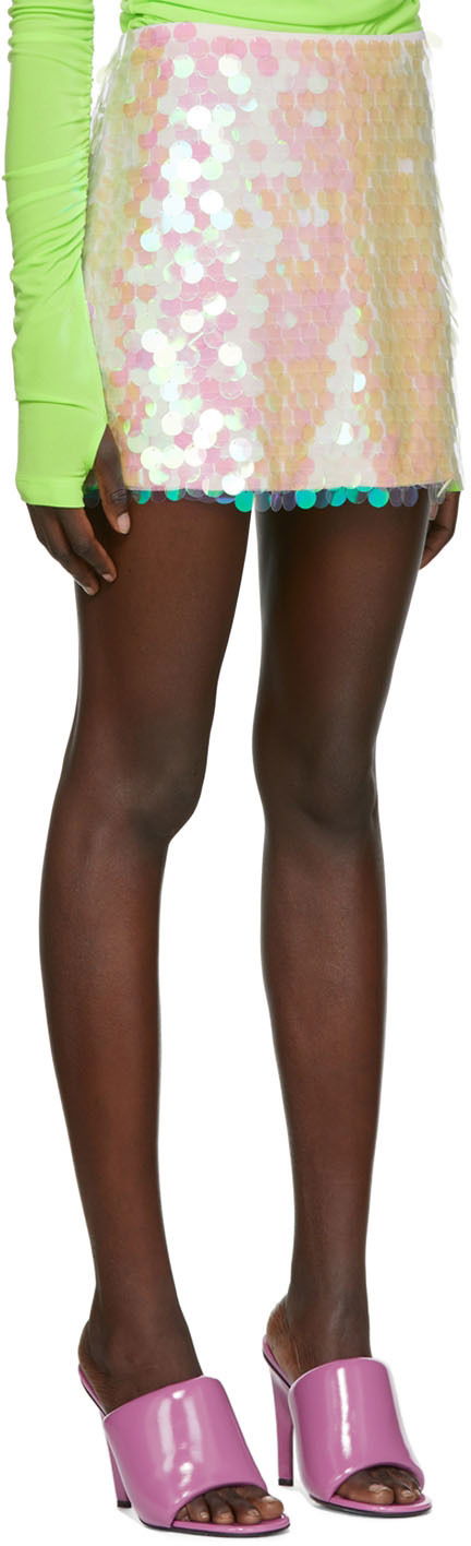 Helmut Lang Sequin Mini Skirt