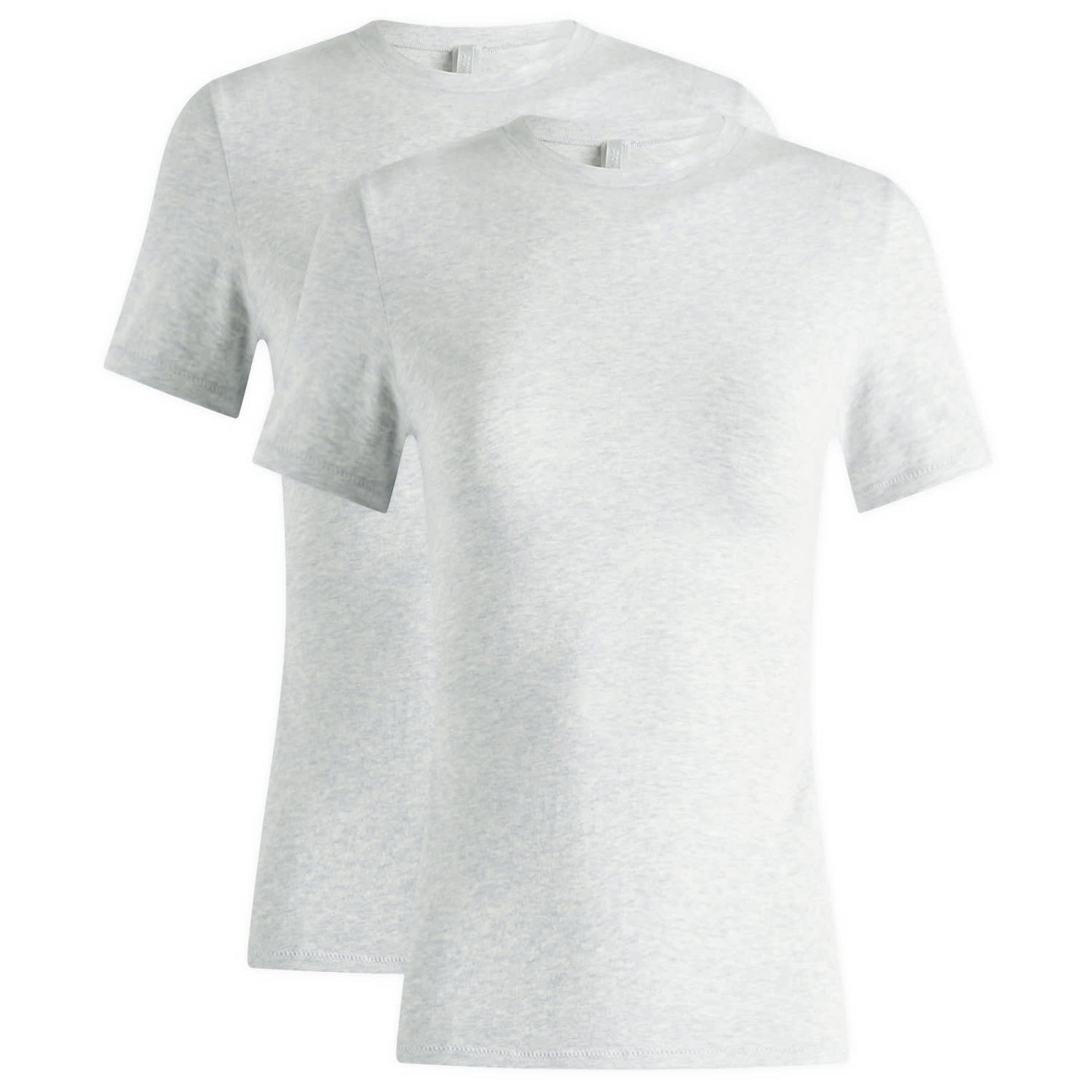 Tričko SKIMS 2 Pack Cotton Jersey T-Shirts, Size Large Šedá | SS-STT-7240W-LHG, 0