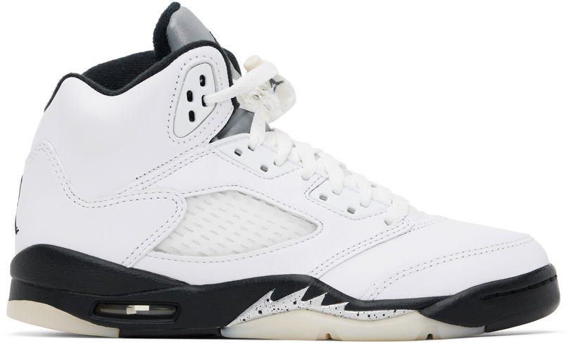 Oblečenie Jordan Jordan 5 Retro Big Kids Biela | 440888-110