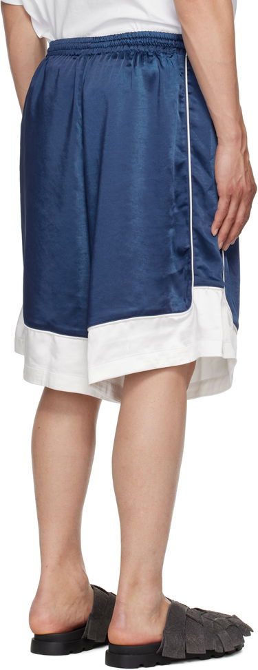 Šortky We11done We11done Selldone Track Shorts Modrá | WD-TA1-25-703-U-NV, 2