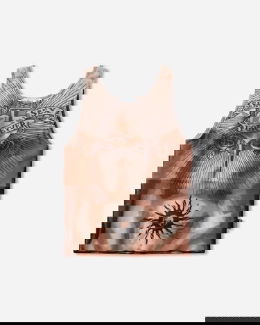 Tielko Jean Paul Gaultier Re-Edition Safe Sex Tattoo Mesh Tank Top Rôznofarebný | 26-01-W-TO457-M026P 636000, 0