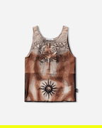 Re-Edition Safe Sex Tattoo Mesh Tank Top