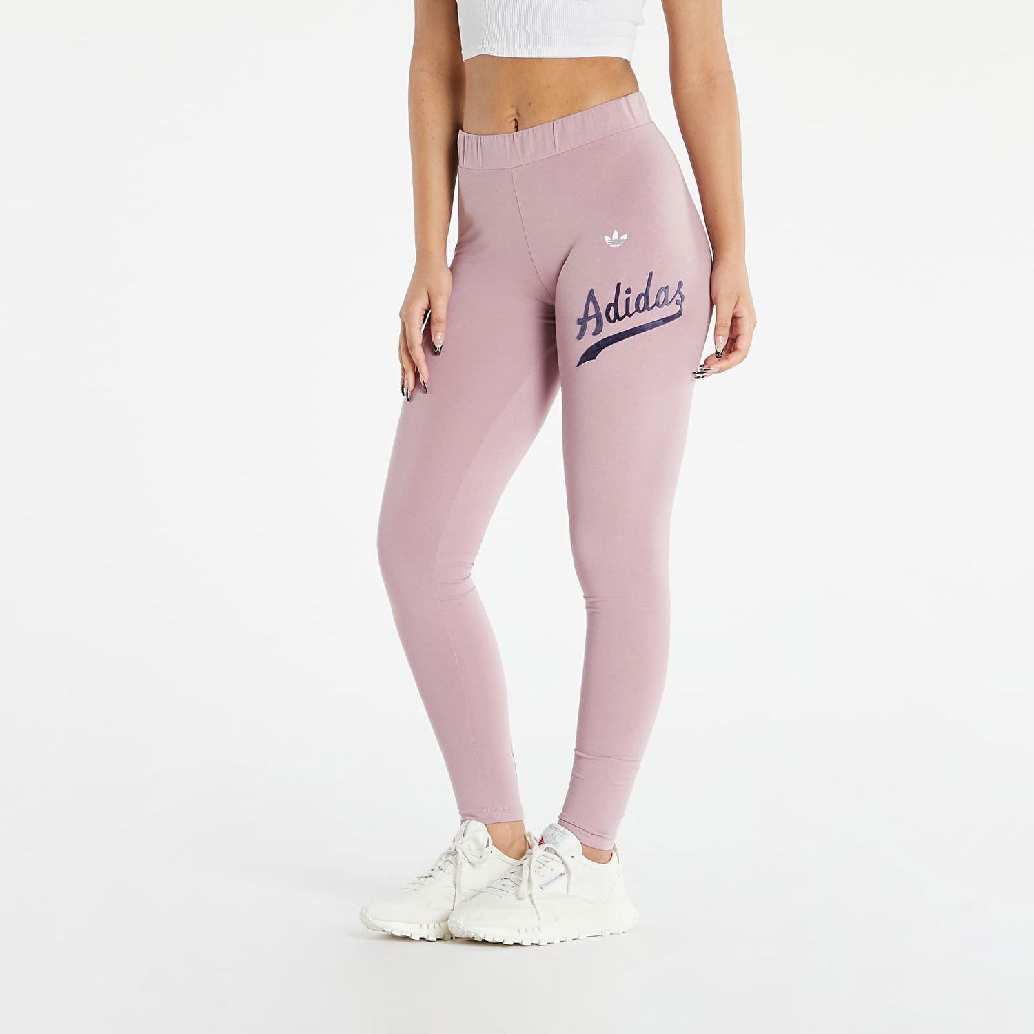 Nohavice a džínsy adidas Originals Modern B-Ball Leggings Fialová | HD9775, 0