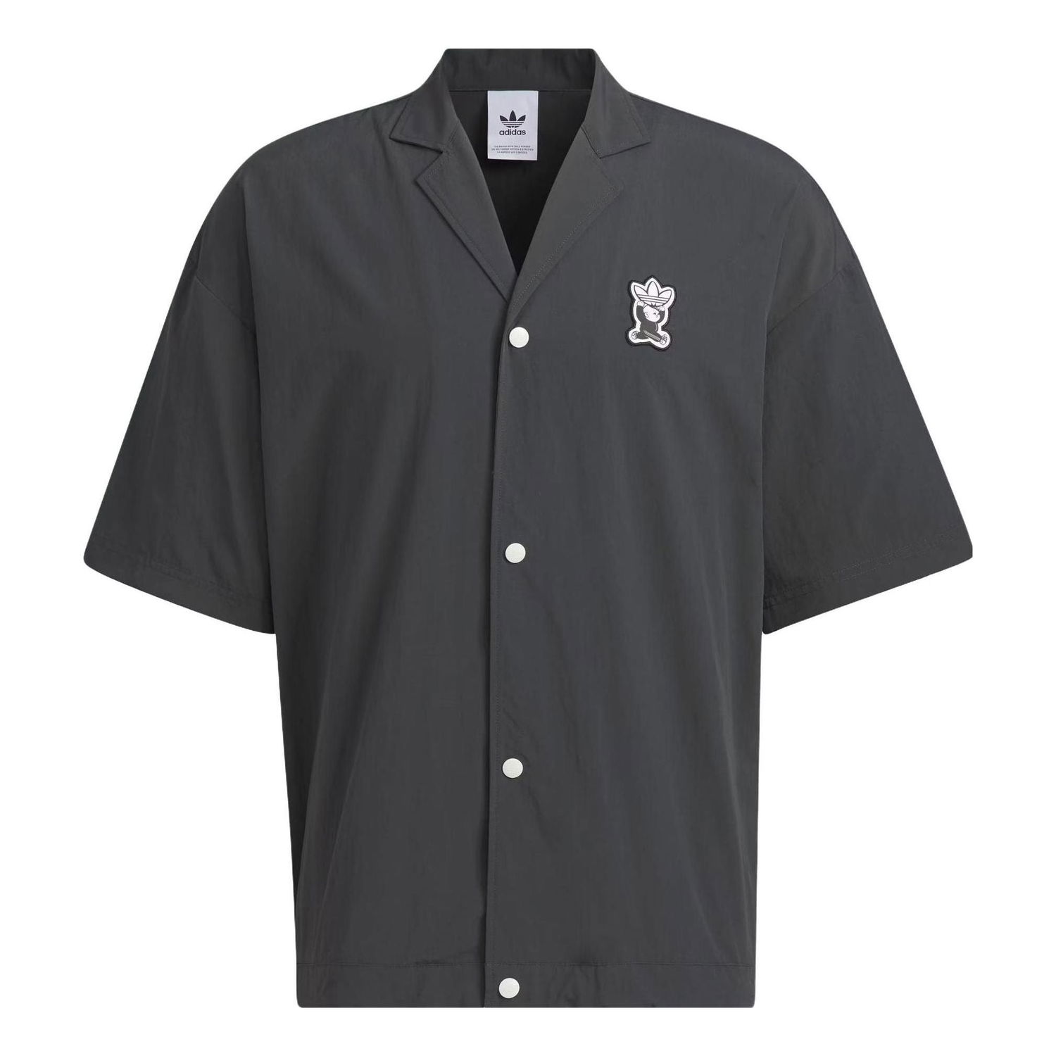 Košeľa adidas Originals Originals TOC Short Sleeve Shirt Čierna | IN1012, 0