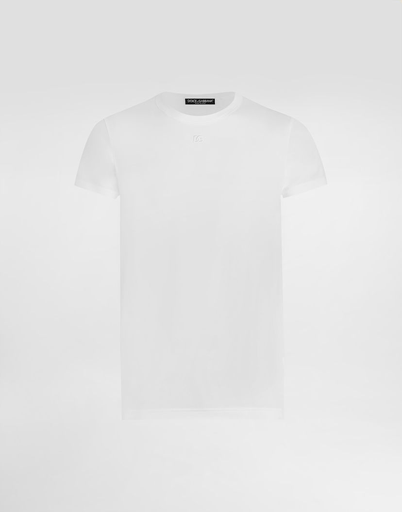 Tričko Dolce & Gabbana Dolce & Gabbana Jersey T-Shirt Biela | G8SX0ZG7PIYW0800