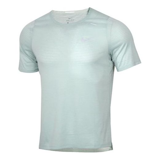 Tričko Nike Rise 365 Short Sleeve Running T-Shirt Zelené | CJ5421-321