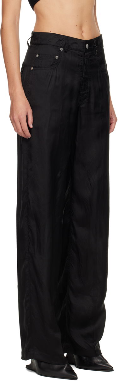 Nohavice Rick Owens Relaxed-Fit Technical Fabric Concordians Geth Trousers Čierna | RP02E4350 K, 1