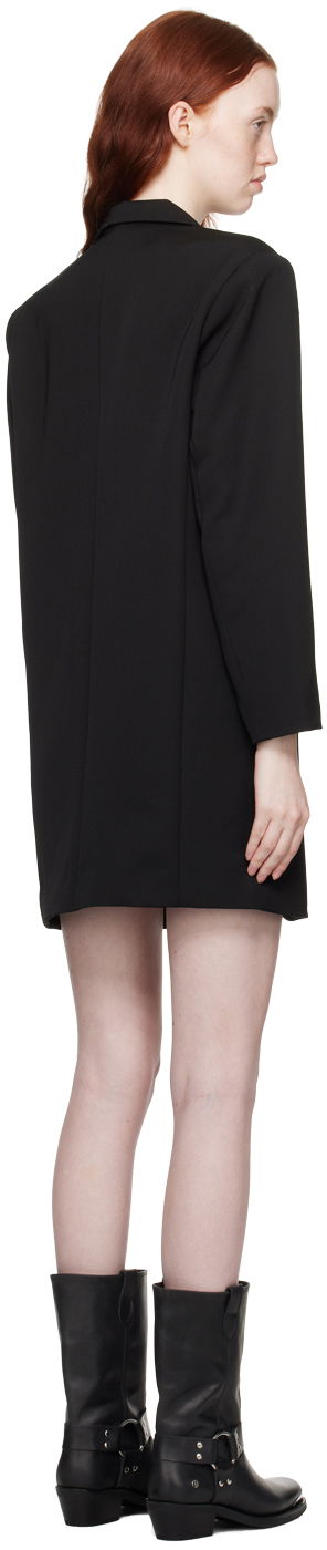 Šaty Anine Bing Single-Breasted Blazer Minidress Čierna | A-02-5438-000, 2
