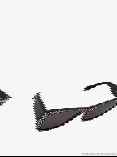 Slnečné okuliare Alexander McQueen Crystal-Embellished Sunglasses Čierna | 781190J07631056, 1