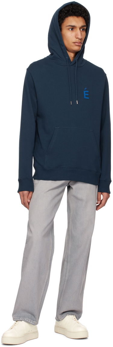Mikina Études Klein Patch Hoodie Modrá | E23MM253A01543, 3