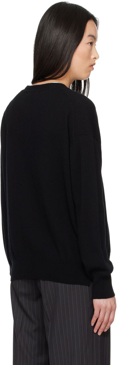 Sveter &Daughter &Daughter Tahra Cashmere V-Neck Sweater Čierna | CH04632, 2
