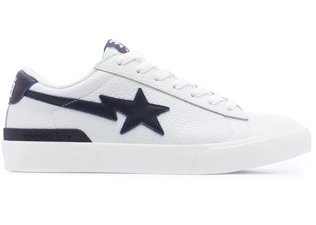 Tenisky a topánky BAPE A Bathing Ape Mad Sta "White Navy" Navy | 1J20-191-012-NVY / 001FWJ201012I-NVY, 0