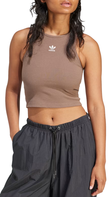 Tielko adidas Originals Rib Tank Hnedá | ir5931, 0