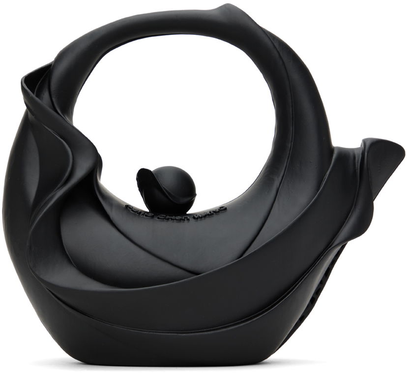 Kabelka Feng Chen Wang Feng Chen Wang 3D Chahu Sculptural Handle Bag Čierna | FUF18AC21