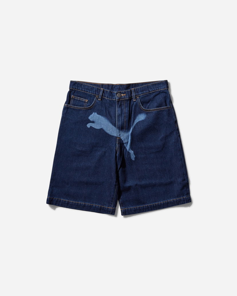 Šortky Puma Denim Shorts Modrá | 631066-01