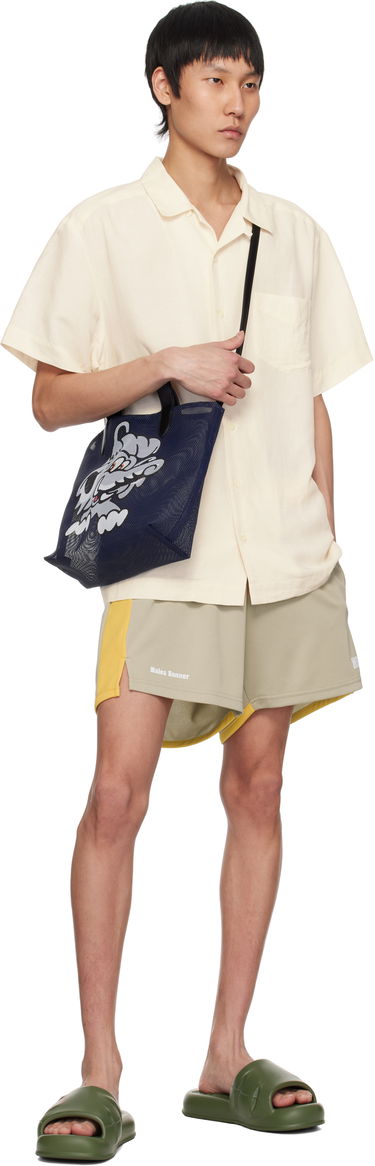 Tote bag KENZO Kenzo Paris 'Kenzo Play' Small Mesh Tote Bag Modrá | FF58SA410B14, 3