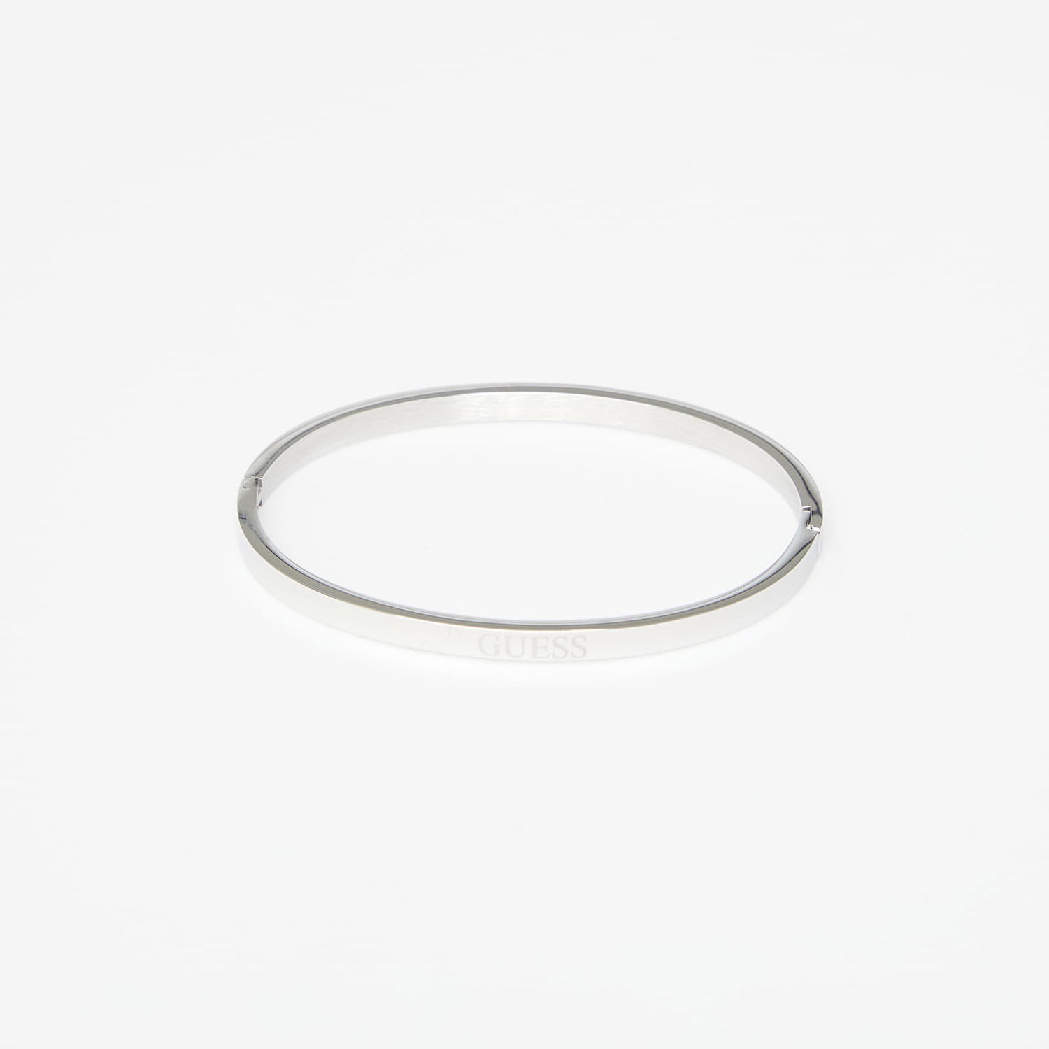 Náramok GUESS Color My Day Rhinestone Hinged Bangle Bracelet Metalická | JUBB02248JWRH-SILVER, 1