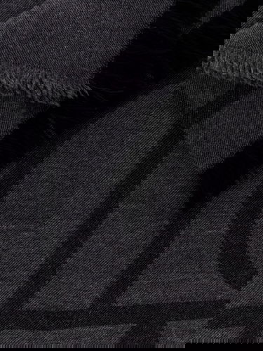 Šál TOTEME Geometric Print Fringe Scarf Šedá | 213894808395, 2