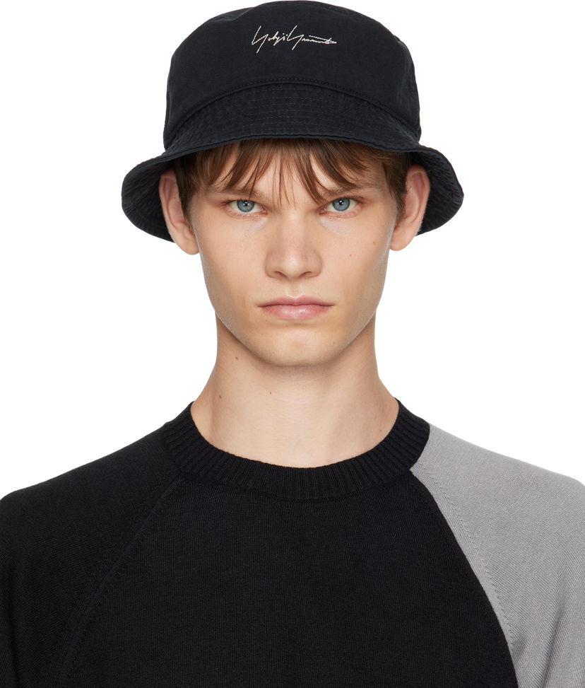 Klobúk Yohji Yamamoto Y-3 KRUO Bucket Hat by Yohji Yamamoto Čierna | JZ0917