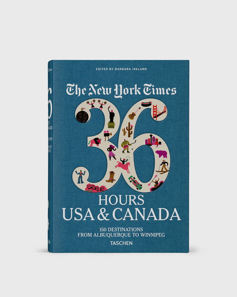 Kniha a časopis TASCHEN Books The New York Times 36 Hours USA & Canada 3rd Edition Tyrkysová | 9783836575324