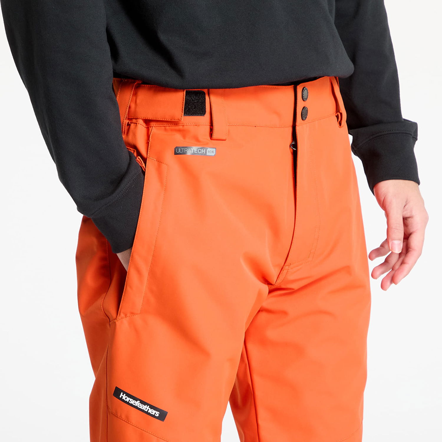 Cargo nohavice Horsefeathers Horsefeathers Orca Snowboard Pants Oranžová | OM325C, 0