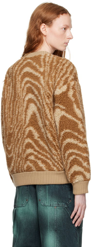 Sveter Stella McCartney Stripe Knit Sweater Hnedá | 6J02093SPX70, 2