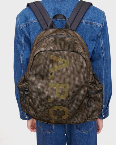 Batoh A.P.C. SAC A DOS TECH REBOUND Zelené | PSAEU-H62242-TCA, 2