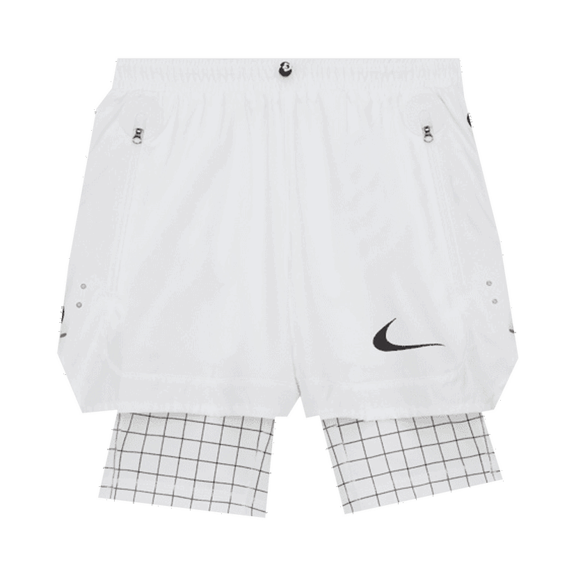 Šortky Nike Off-White 2-in-1 Shorts Biela | CU2502 100