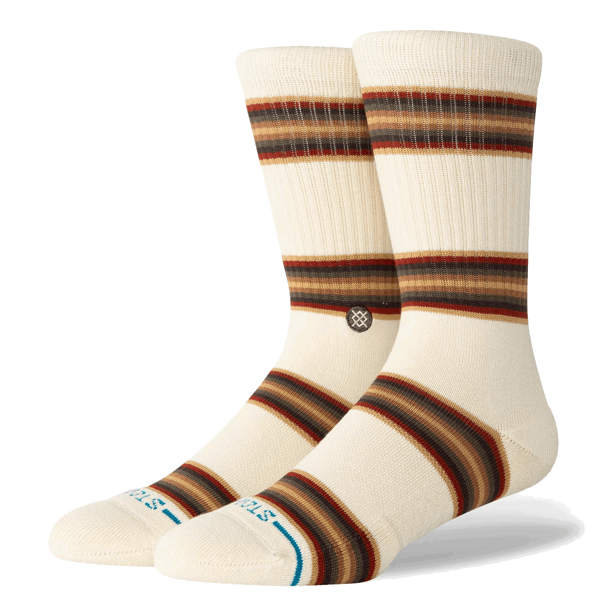 Ponožky Stance Stance Hill Top Crew Socks Biela | A556D24HIL-CVS, 0