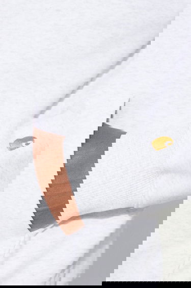 Mikina Carhartt WIP Carhartt WIP Chase Half Zip Sweatshirt Šedá | I033665_00J_XX, 3