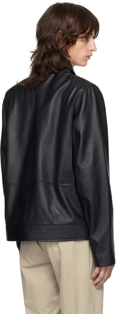Bunda Paul Smith Paul Smith Slim-Fit Leather Jacket Čierna | M1R-041Z-N01388-79, 2