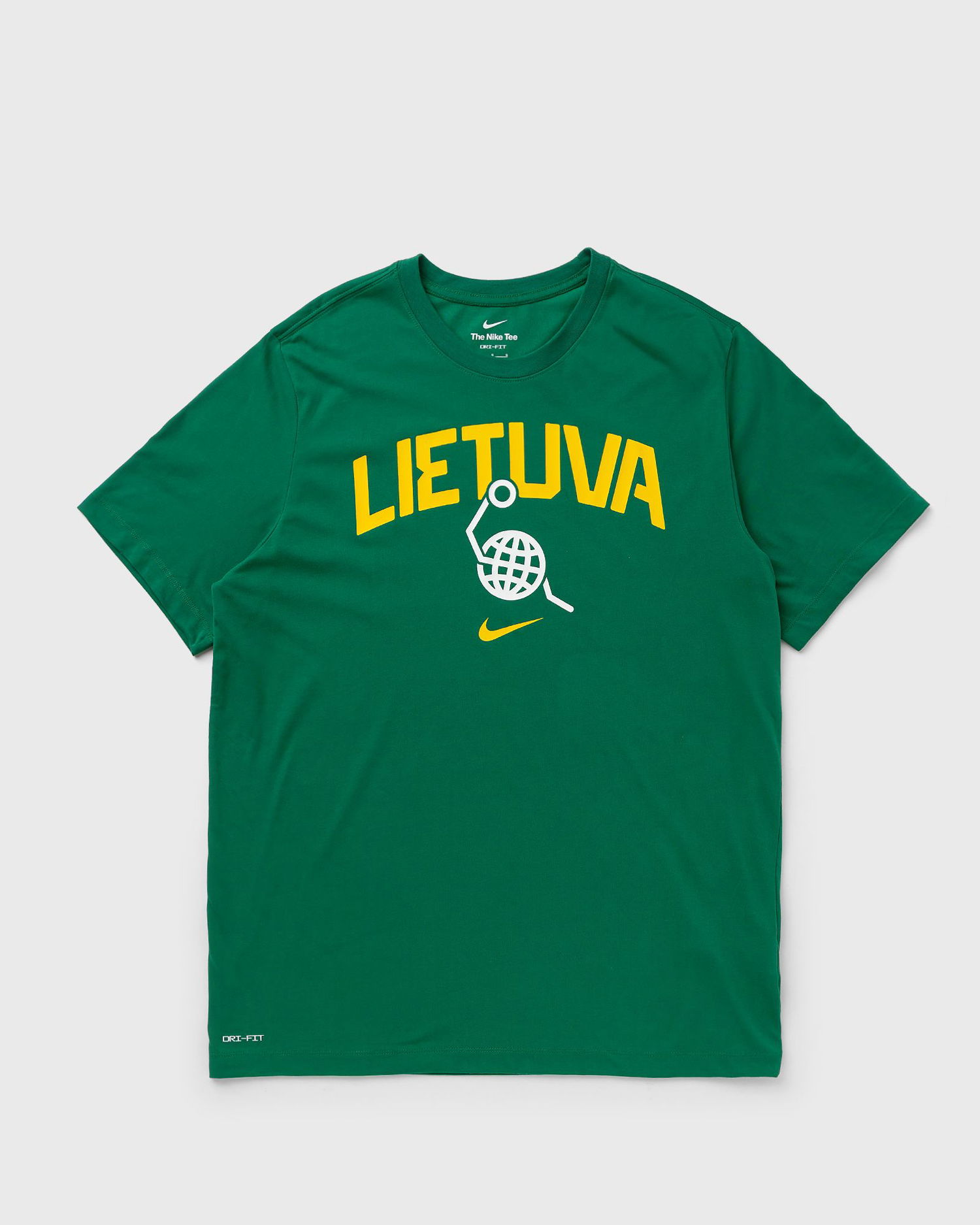 Tričko Nike LITHUANIA BASKETBALL T-SHIRT OLYMPIA 24 men Shortsleeves Zelené | FQ3675-302, 0