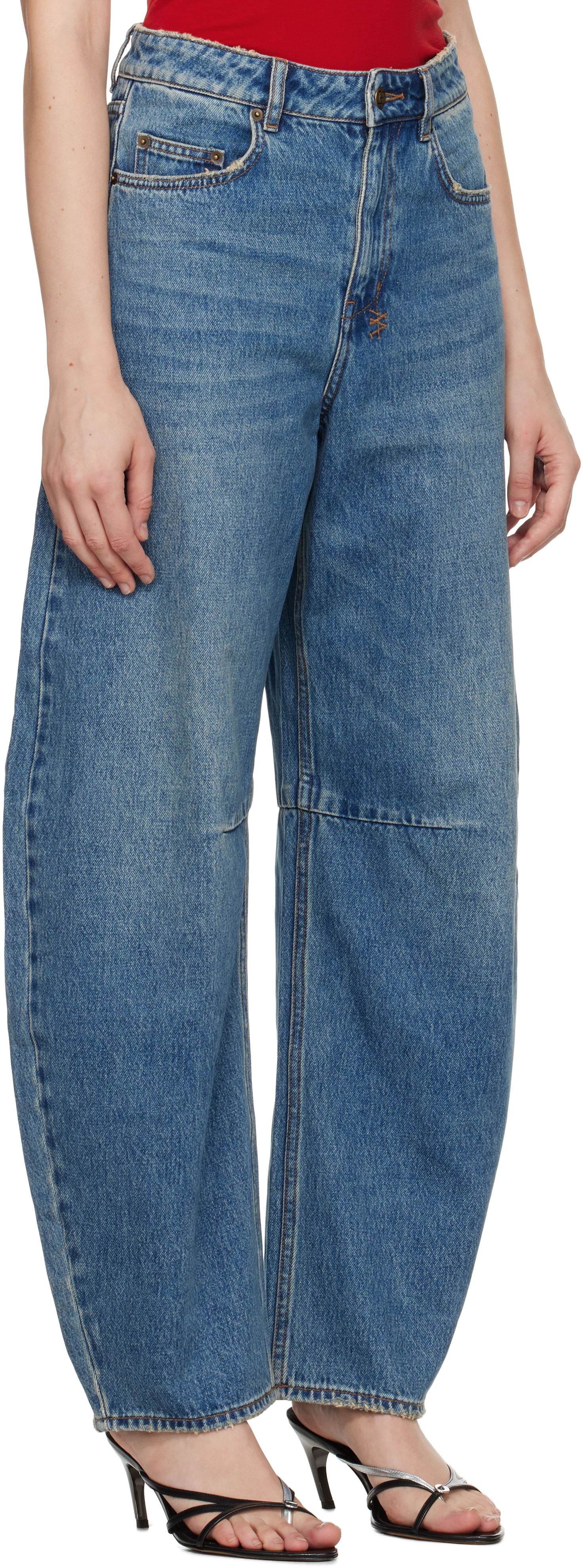 Džínsy Ksubi Barrel Jeans Modrá | WPF25DJ027, 1