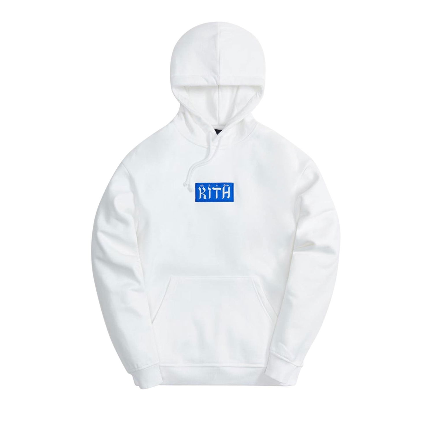 Mikina KITH Hebrew Script Hoodie Biela | KHM030261 101, 1
