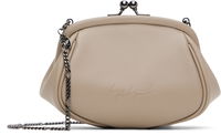 YOHJI YAMAMOTO Double Clasp Pouch Bag with Chain