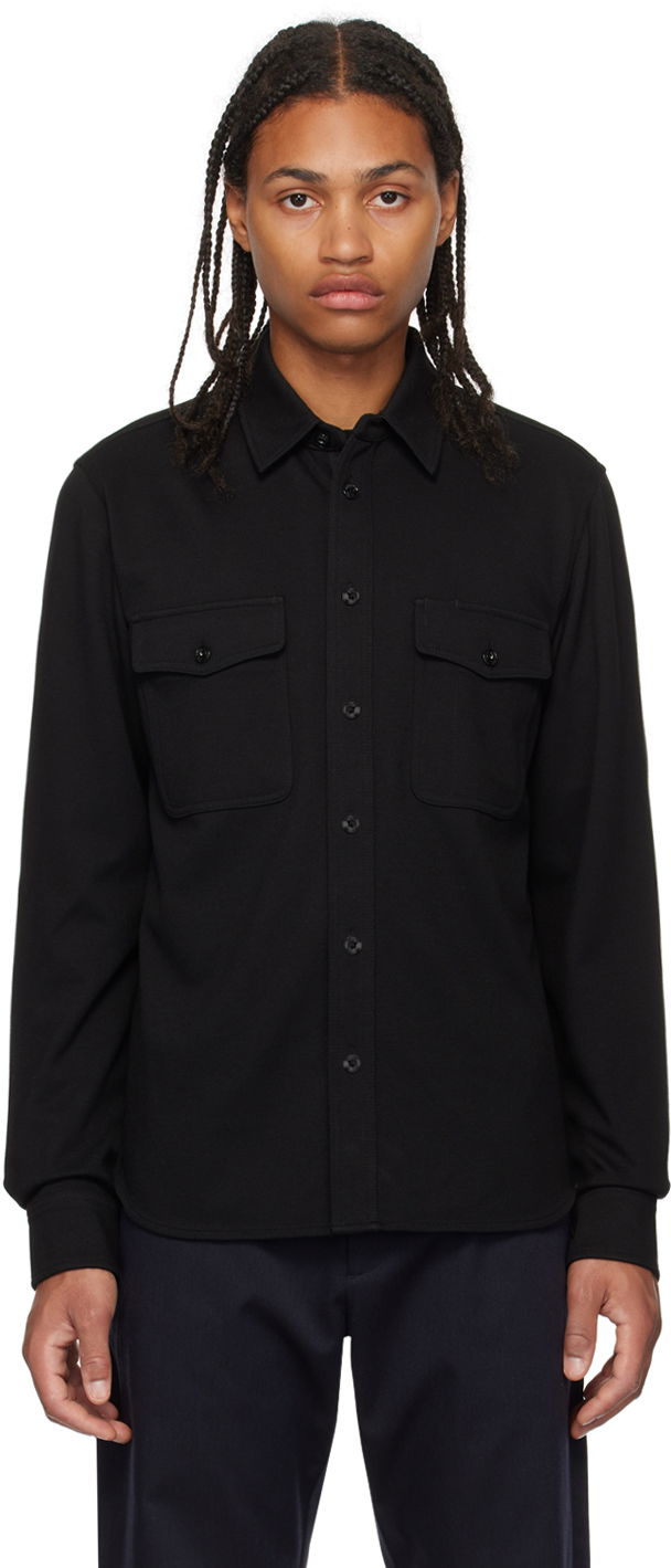 Košeľa rag & bone Rag & Bone Men's Button Up Shirt Čierna | MBW23FA422JKML, 0