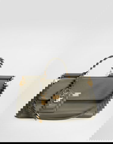 Kabelka Dolce & Gabbana Dolce & Gabbana My Sicily Leather Top-Handle Bag with Lock Charm Zelené | BB7782B732180560, 2