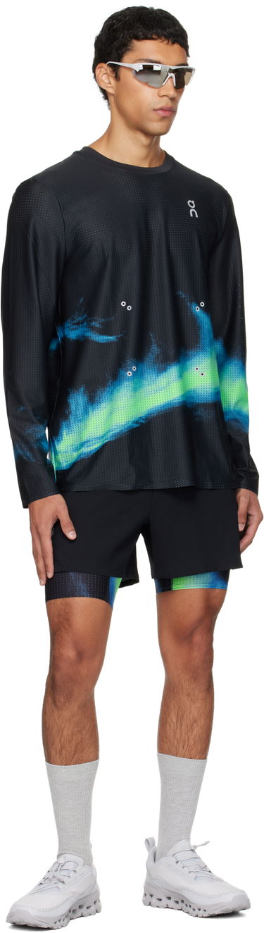 Tričko On Running Pace Mesh Long Sleeve Running T-Shirt Čierna | 1MF10733398, 3