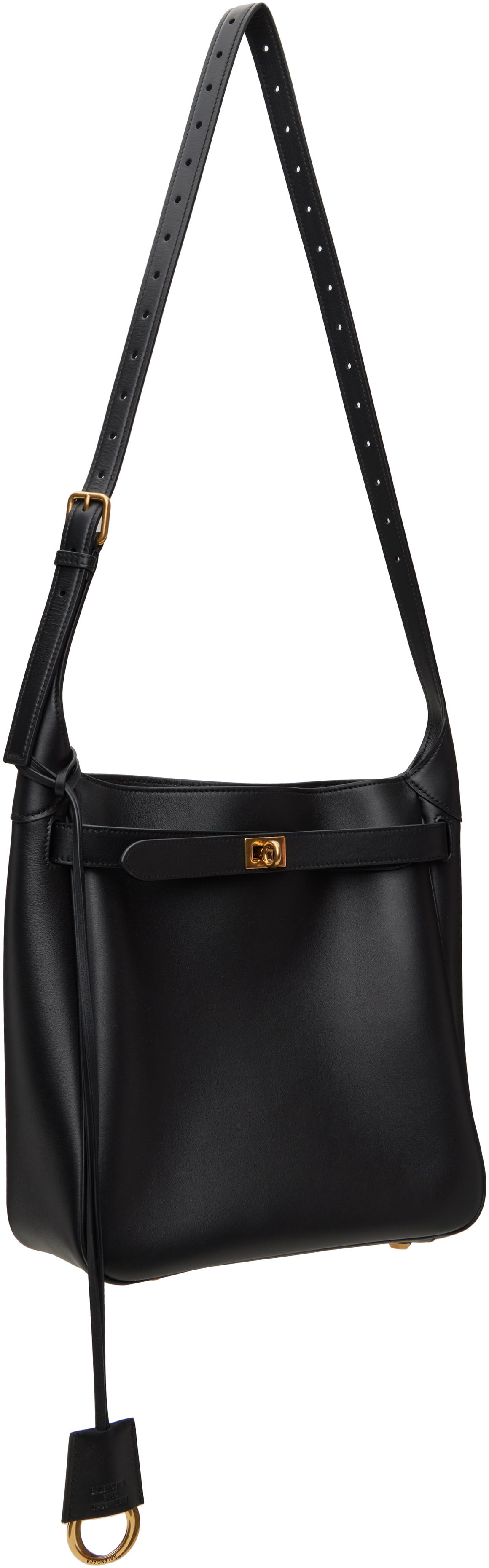 Taška cez rameno Balenciaga Balenciaga Bel Air Small Shoulder Bag Čierna | 811018-2ABAV, 1