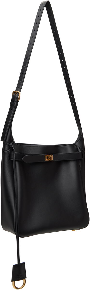 Taška cez rameno Balenciaga Balenciaga Bel Air Small Shoulder Bag Čierna | 811018-2ABAV, 1