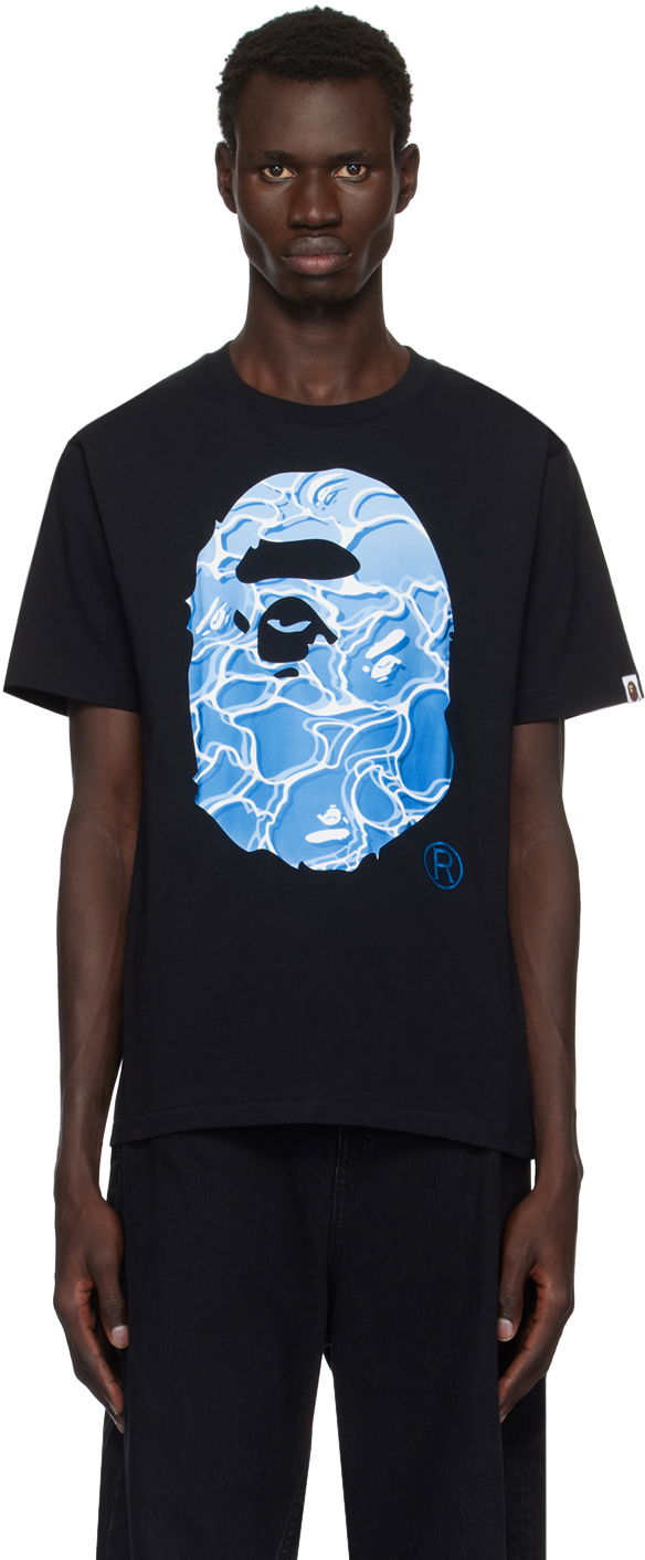 Tričko BAPE Ape Head Camo T-Shirt Čierna | 001TEK701004F, 0