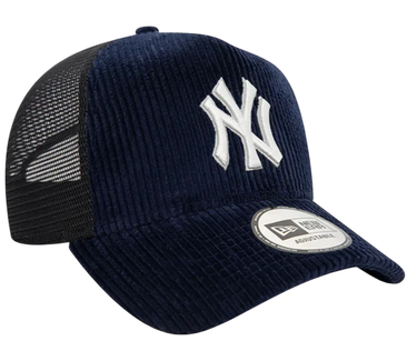 Šiltovka New Era New York Yankees MLB Cord 9FORTY E-Frame Adjustable Trucker Cap Navy Universal Navy | 60565523, 4