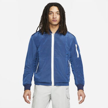 Bunda Nike Sportswear Style Essentials Lined Bomber Jacket Modrá | DM6698-407, 0