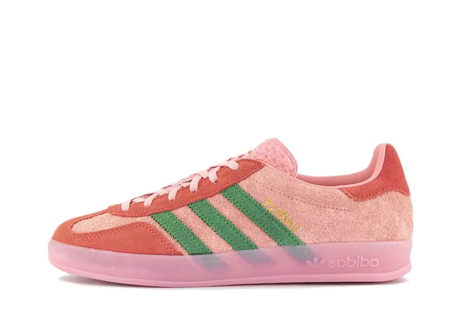 adidas Gazelle Indoor Semi Pink Spark Preloved Scarlet (Women's)