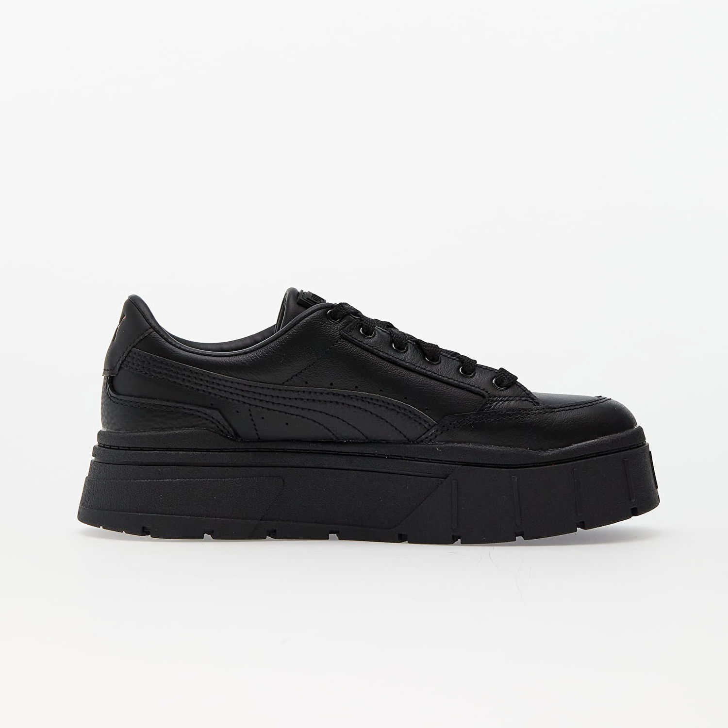 Tenisky a topánky Puma Mayze Stack Leather W Čierna | 38441202, 1