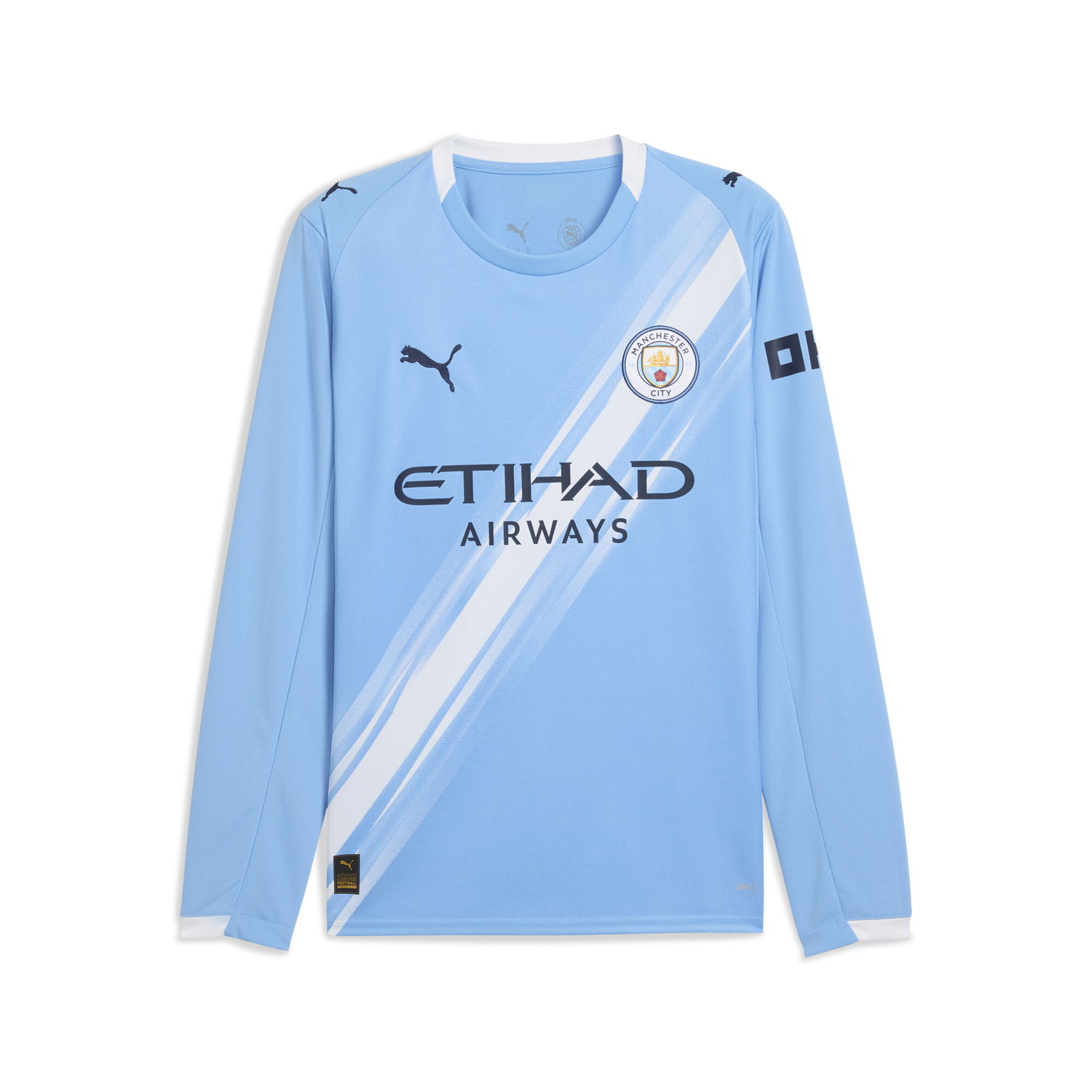 Dres Puma Manchester City 25/26 Home Long Sleeve Jersey Modrá | 780339_01, 0